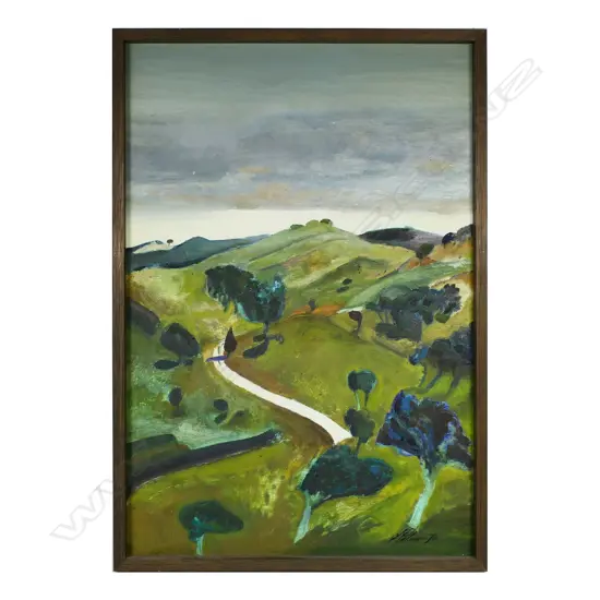 Stanley Palmer (NZ 1936-) Untitled (Landscape),
