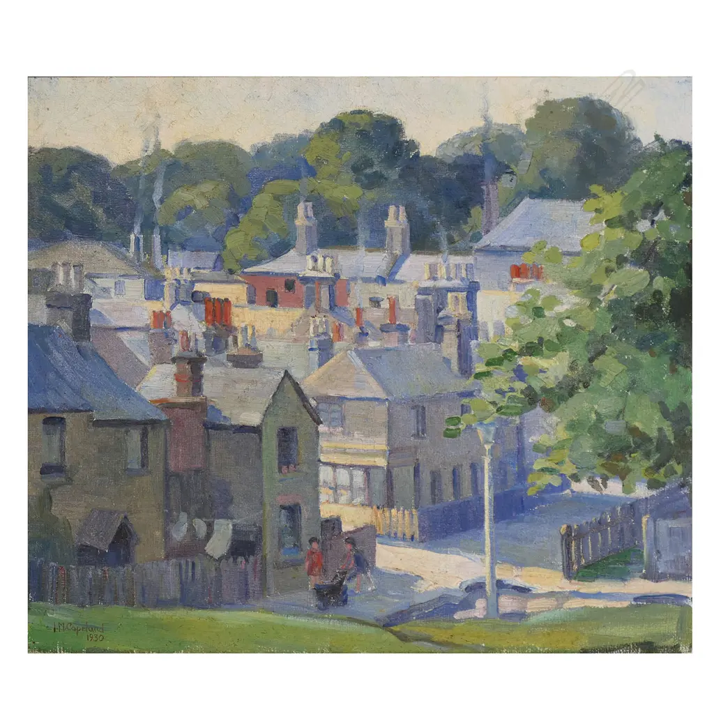 Ivy Copeland (NZ 1888-1961) 'Chislehurst Sussex', Image 1++