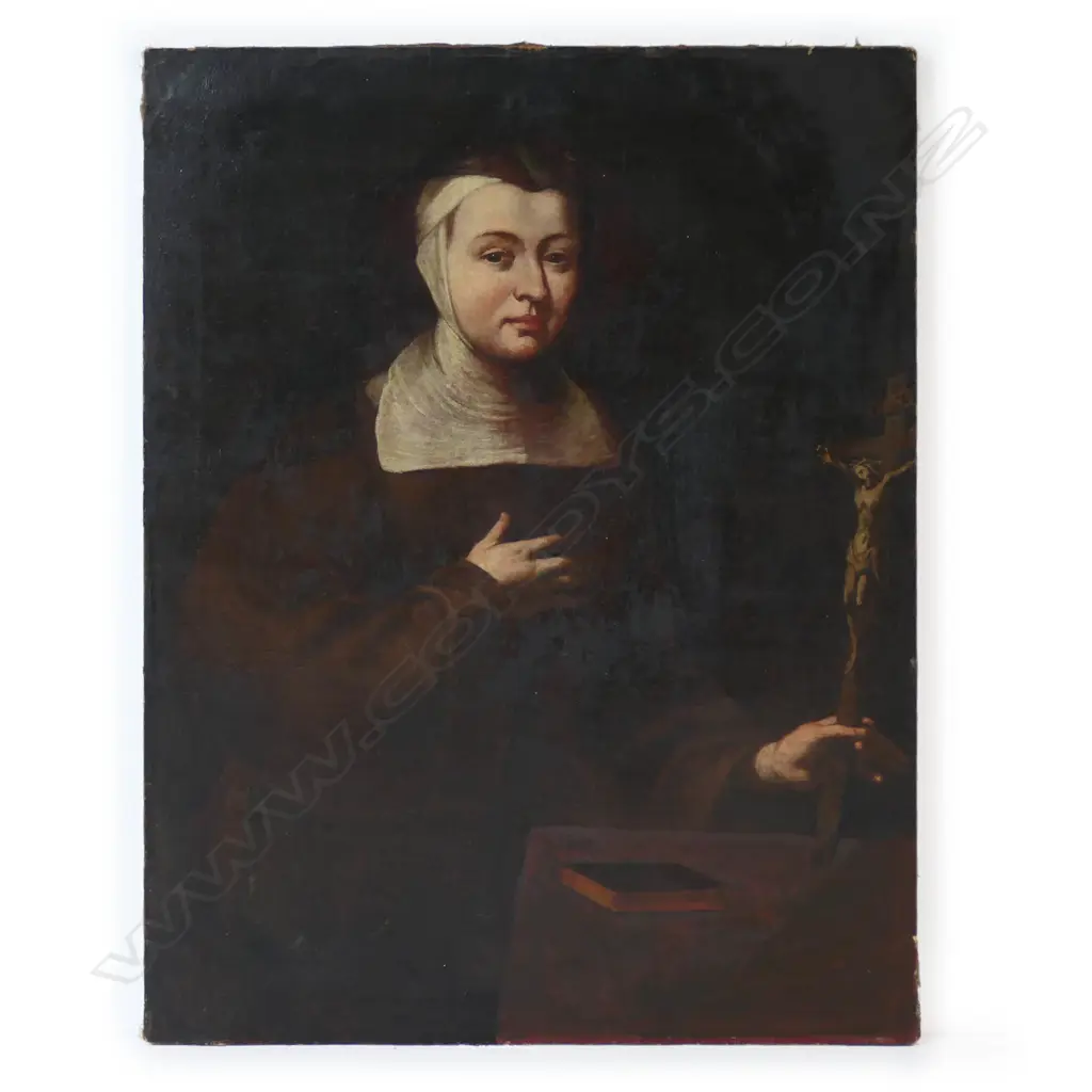 Late 18th/early 19th Italian Artist Unknown - Untitled (Portrait of a Nun), Image 1++