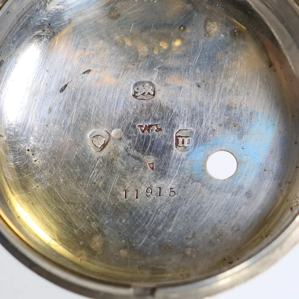 A George IV Robert Belfredge of London pair cased silver pocket watch, Image 1++