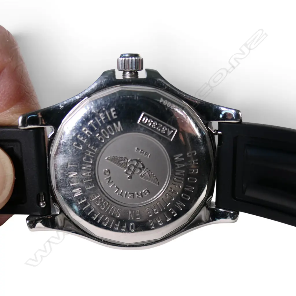 A Breitling Colt GMT (Ref. A32350) stainless steel gent's wristwatch, Image 1++