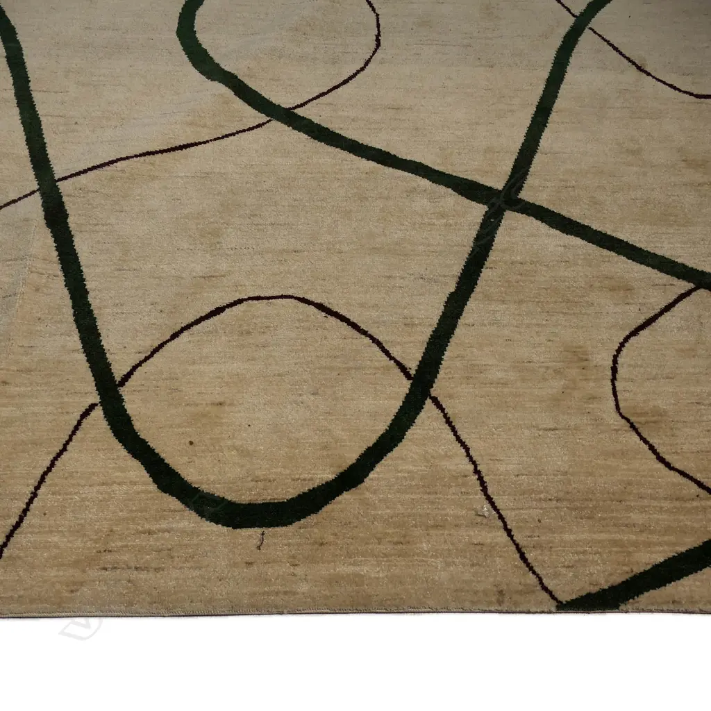 A large Afghanistan wool carpet, Image 1++