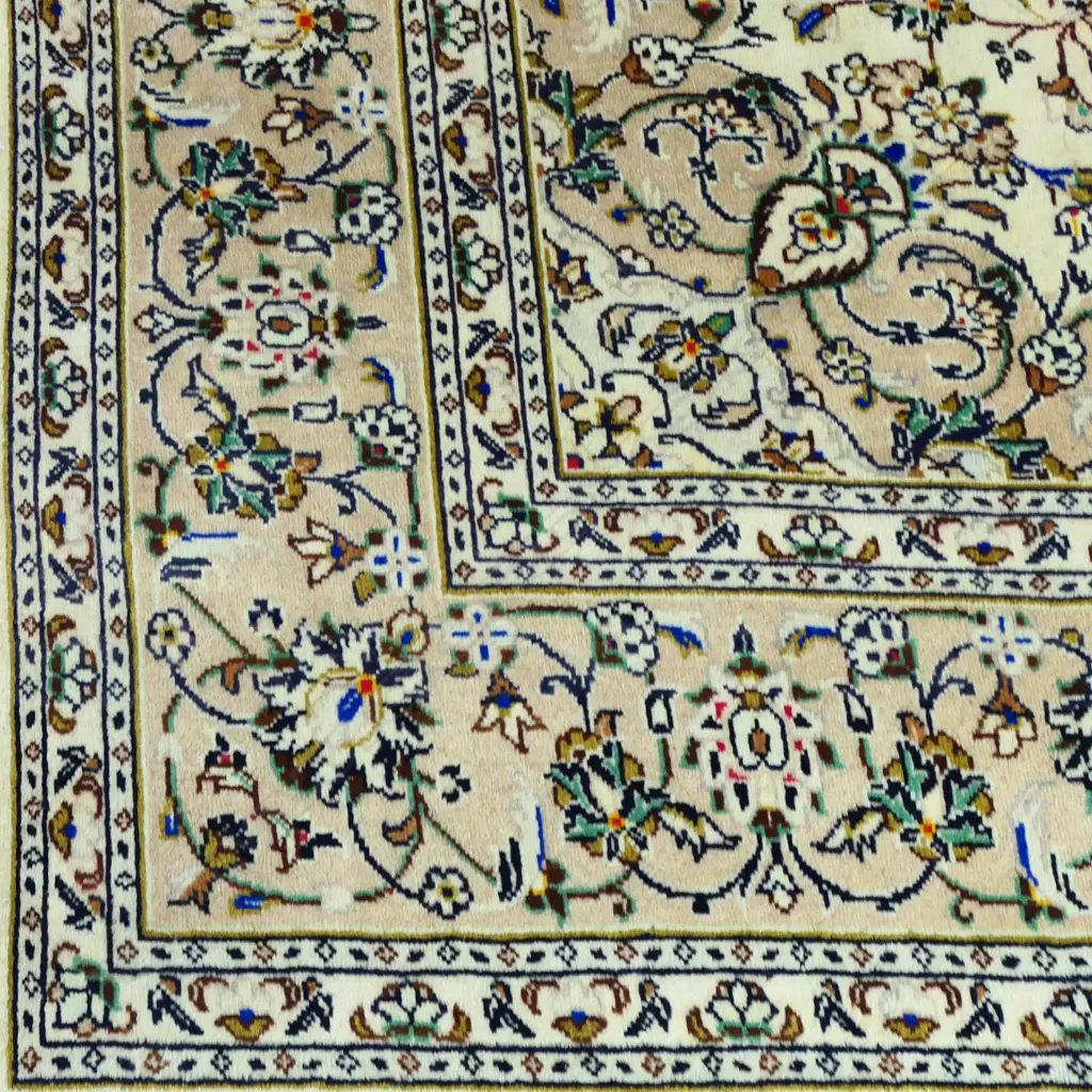 A quality hand-knotted Kashan carpet, Image 1++