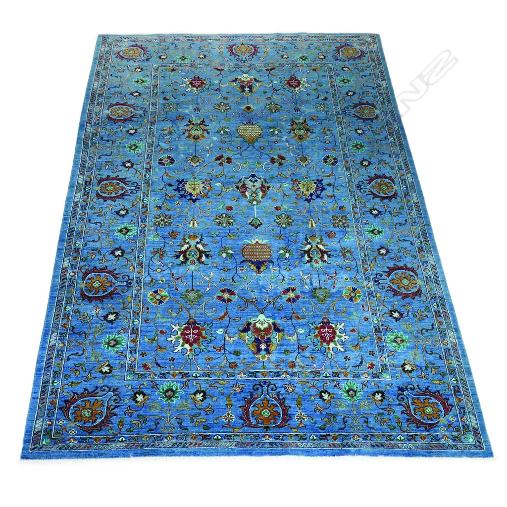 A striking hand-knotted Chobi carpet, Image 1++
