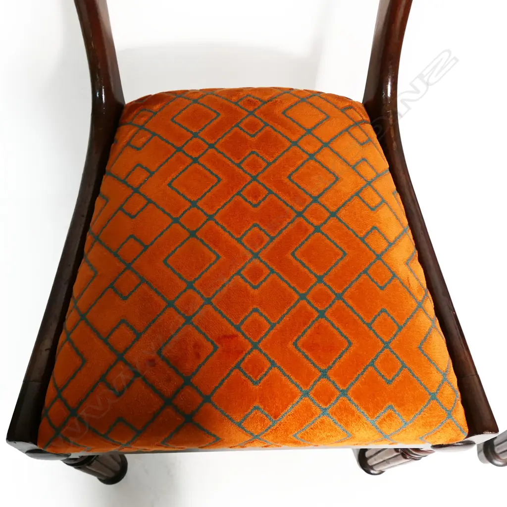 Ten William IV blade back chairs, Image 1++
