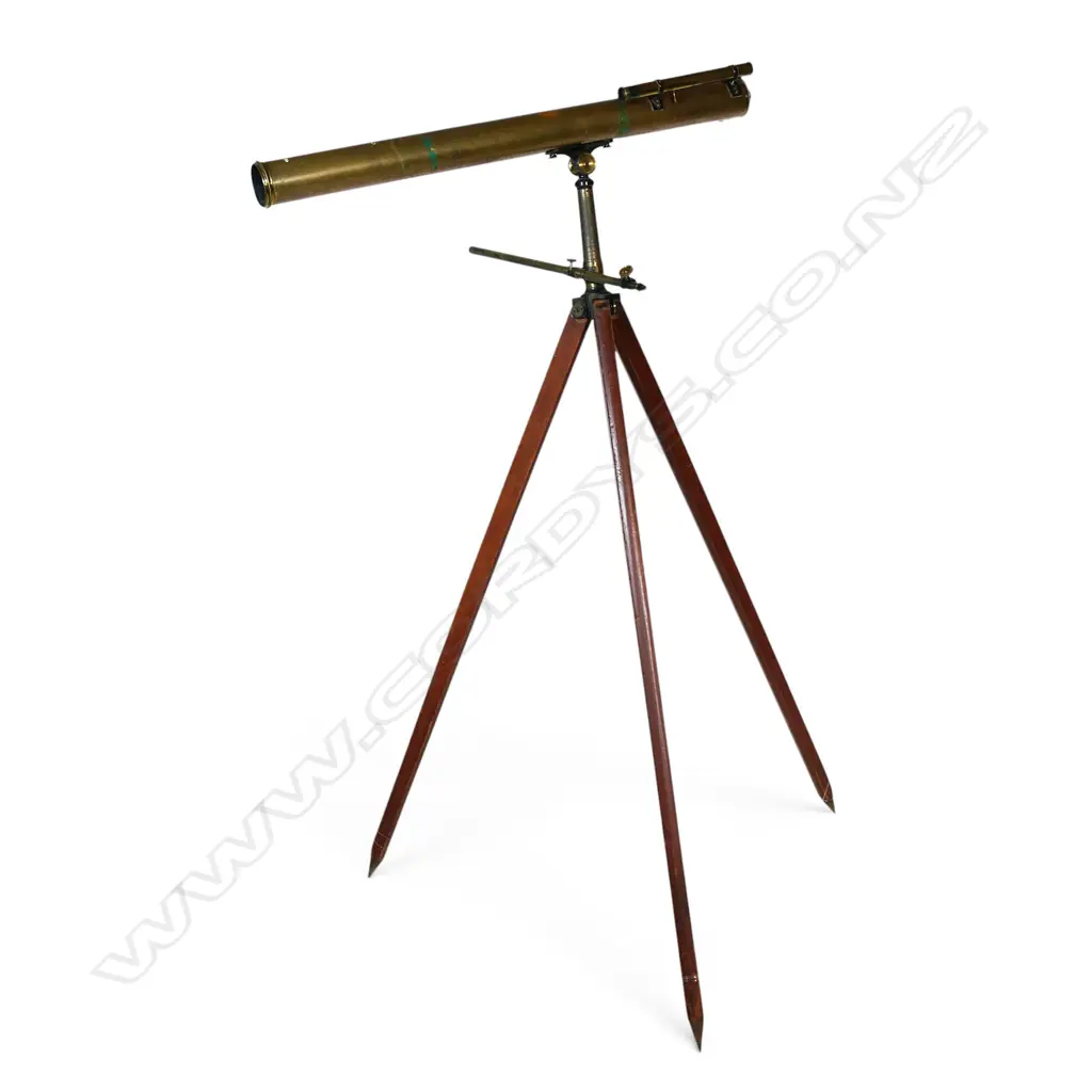 A Victorian brass celestial telescope, Image 1++