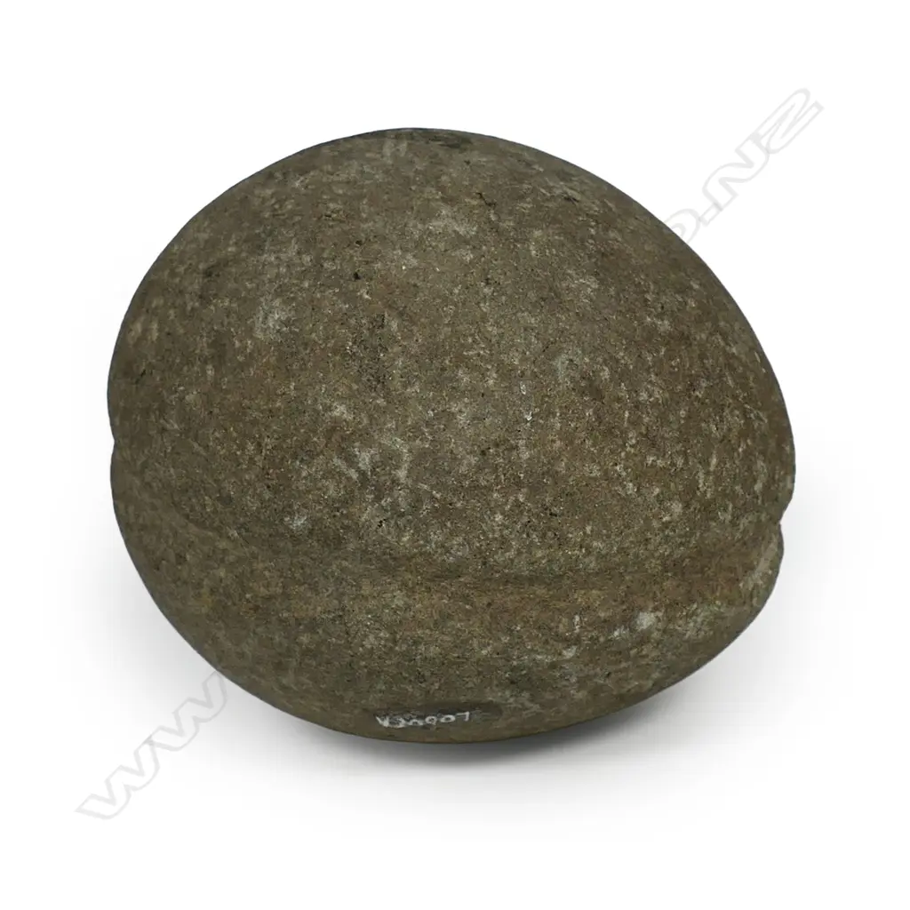 A 19thC or earlier mahe (sinker), Image 1++