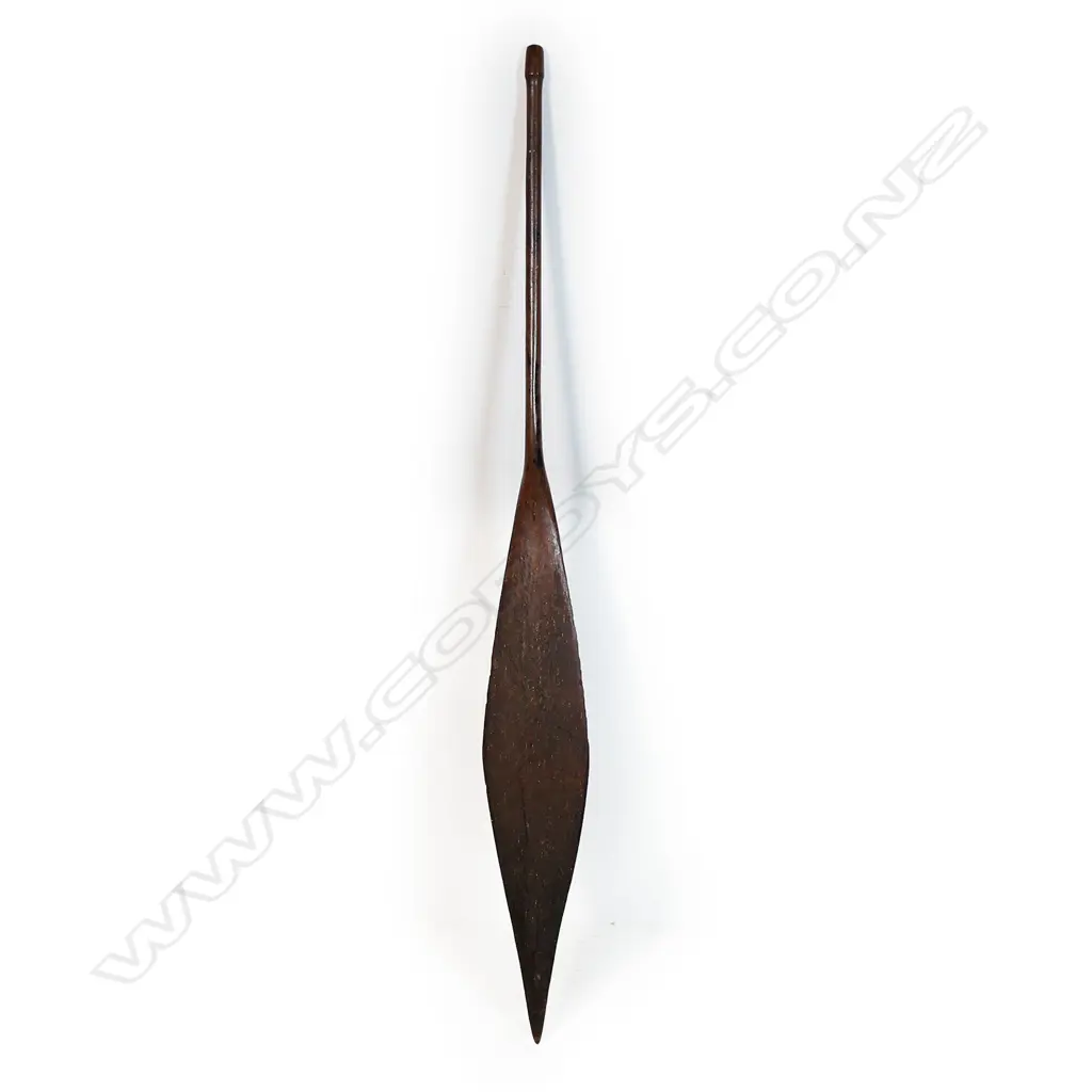 An old Māori hoe (paddle) 'Te Hoe o Tainui' with Tainui provenance, Image 1++