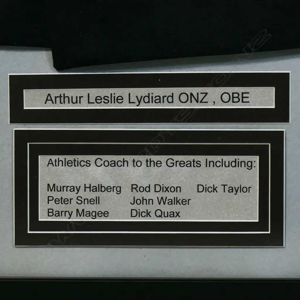 A 1990 Commonwealth Games athletics jacket associated with Arthur Leslie Lydiard ONZ, Image 1++