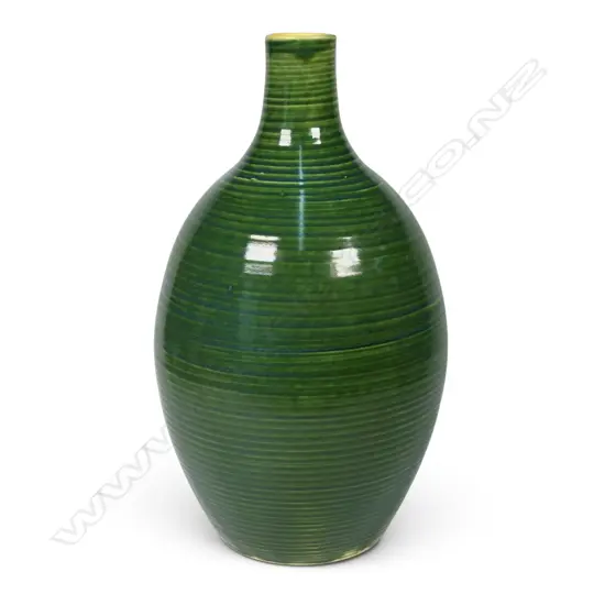 A Crown Lynn Hand Potted vase,