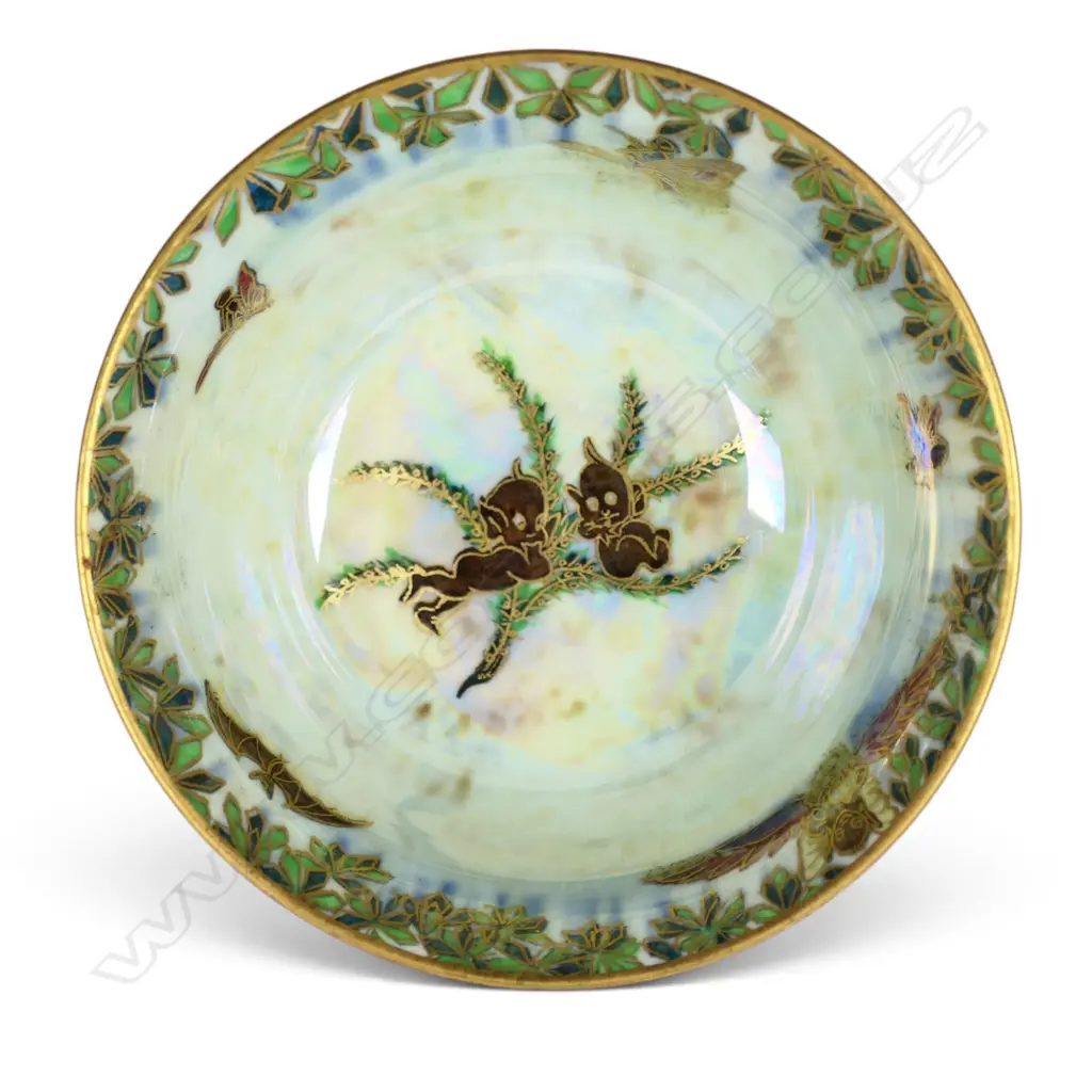 A rare Wedgwood Daisy Makeig-Jones Fairyland Lustre small bowl, Image 1++