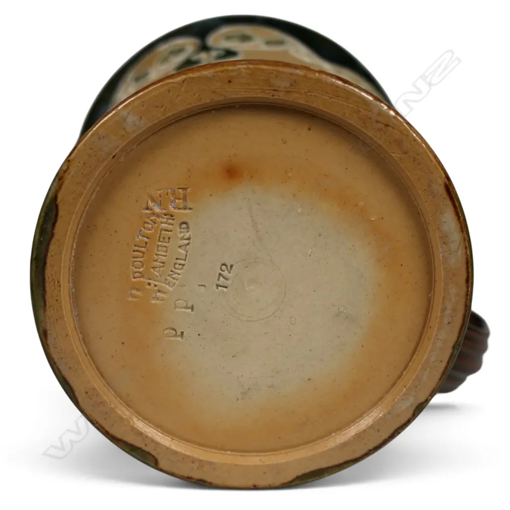 A rare Art Nouveau Doulton Lambeth mug, Image 1++