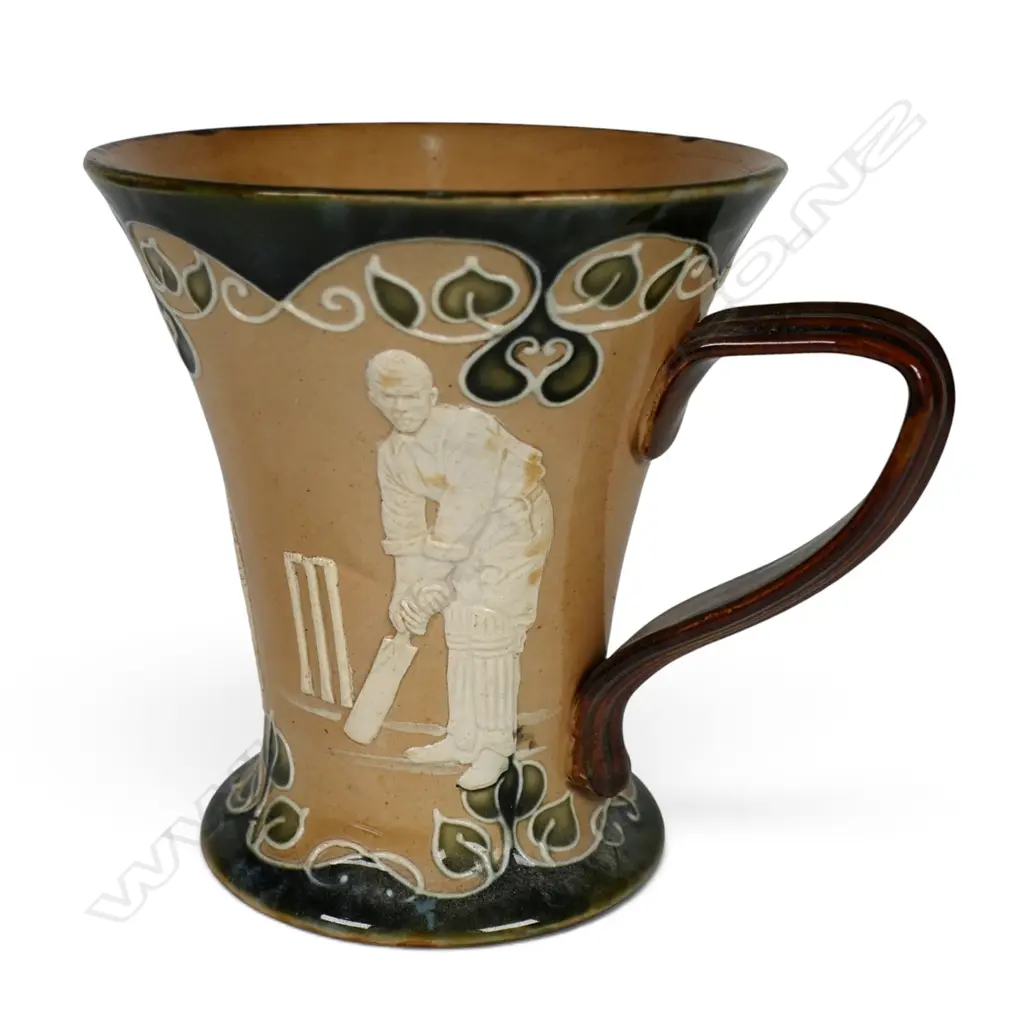 A rare Art Nouveau Doulton Lambeth mug, Image 1++