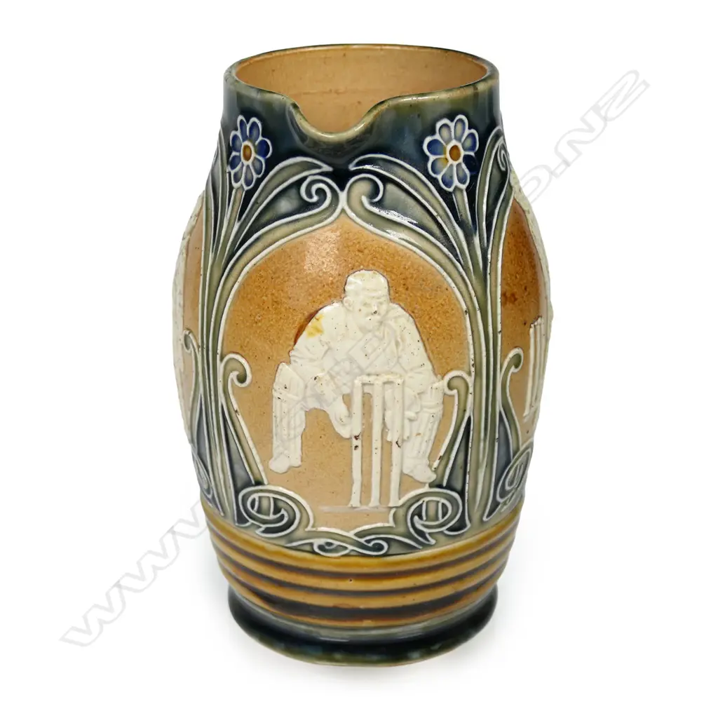 A rare Art Nouveau Doulton Lambeth jug, Image 1++