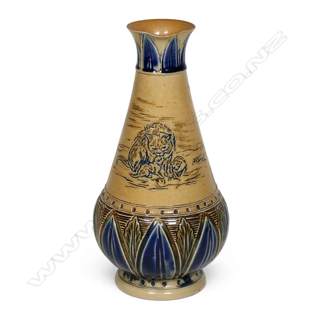 A Doulton Lambeth sgraffito Hannah Barlow jug, Image 1++