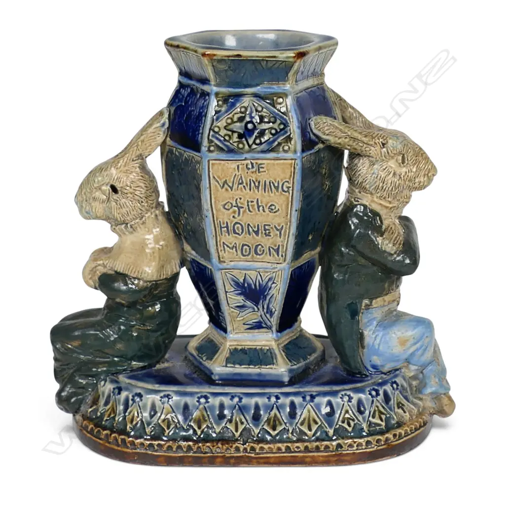 A Victorian Doulton Lambeth figure group, Image 1++