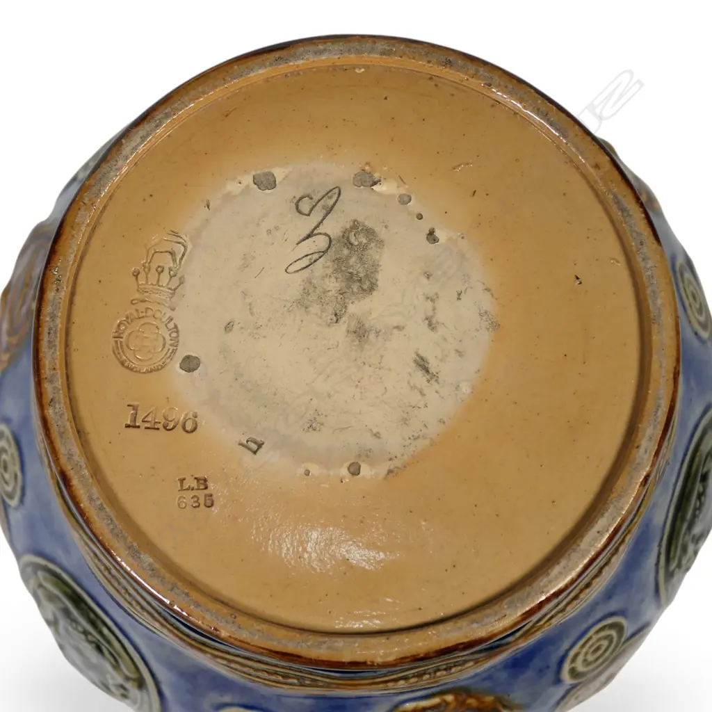 A Royal Doulton 'Māori Art' small jardiniere, Image 1++