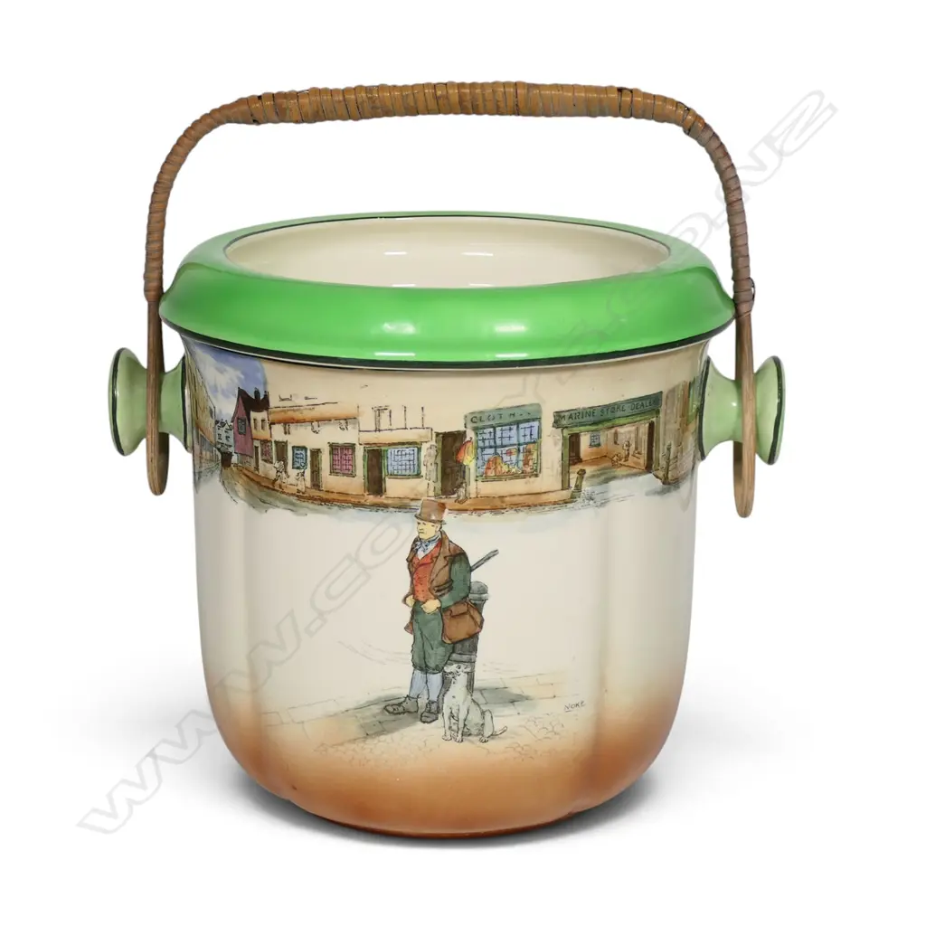 A rare Royal Doulton 'Charles Dickens' series large slop pail, Image 1++