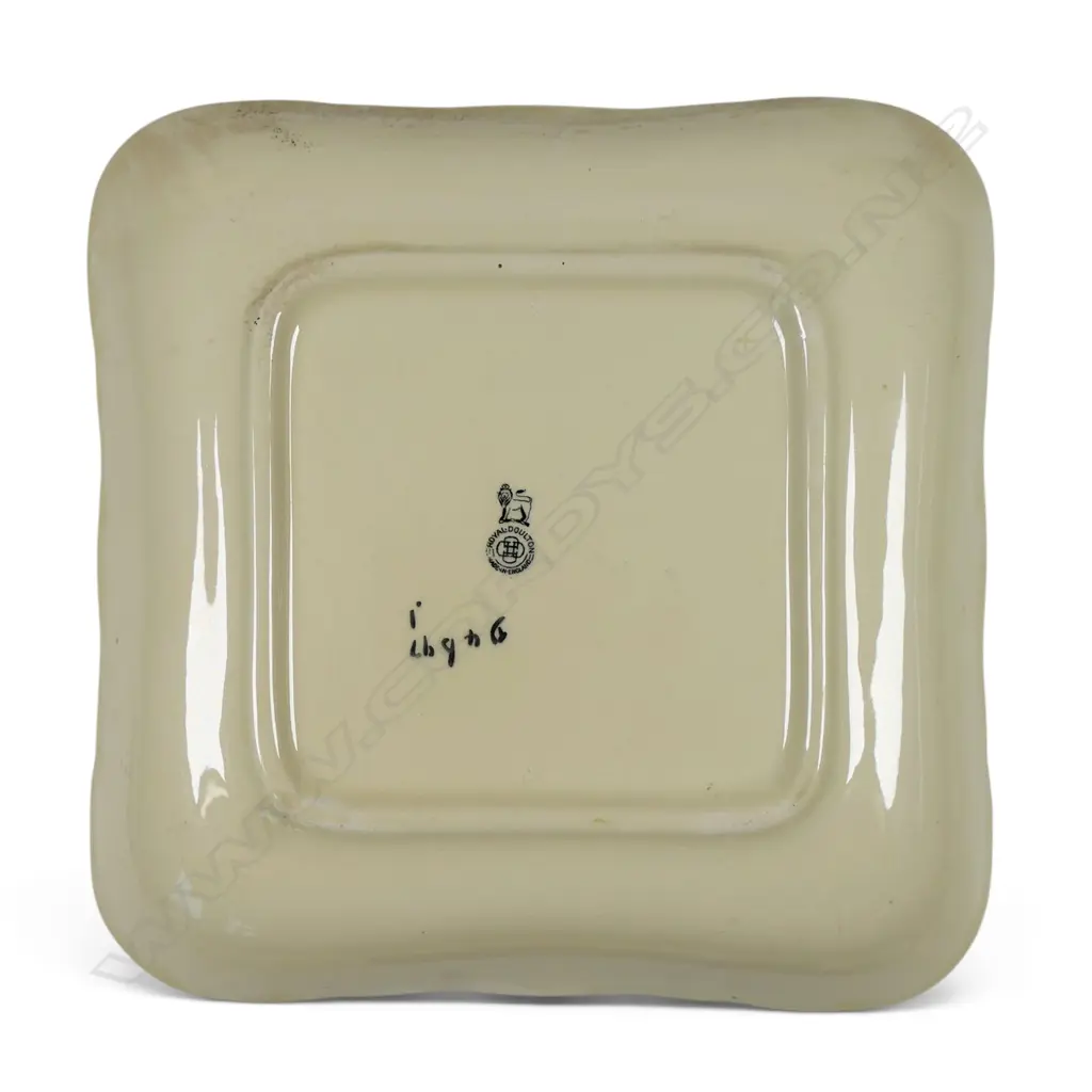 A Royal Doulton Gnomes shallow square dish, Image 1++