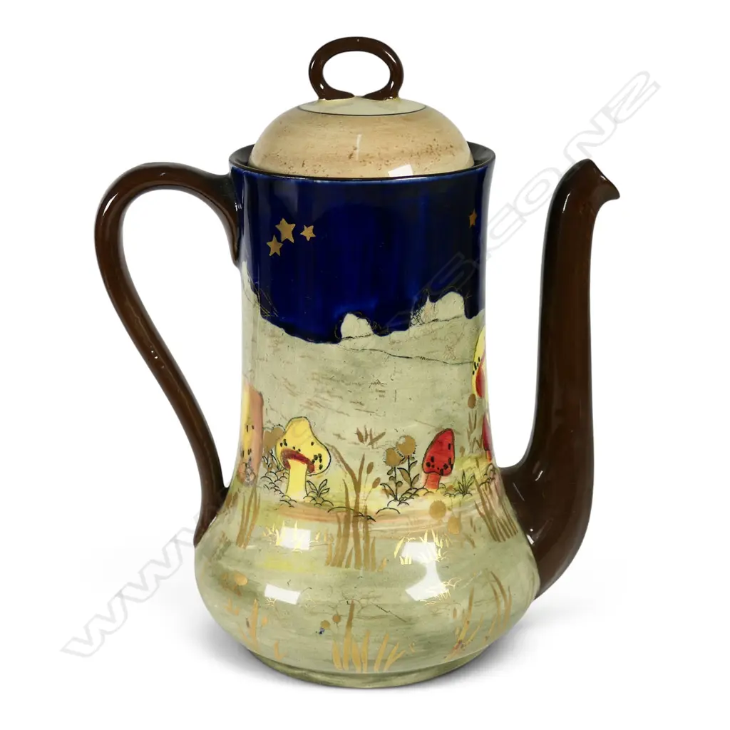 A Royal Doulton Gnomes coffee pot, Image 1++