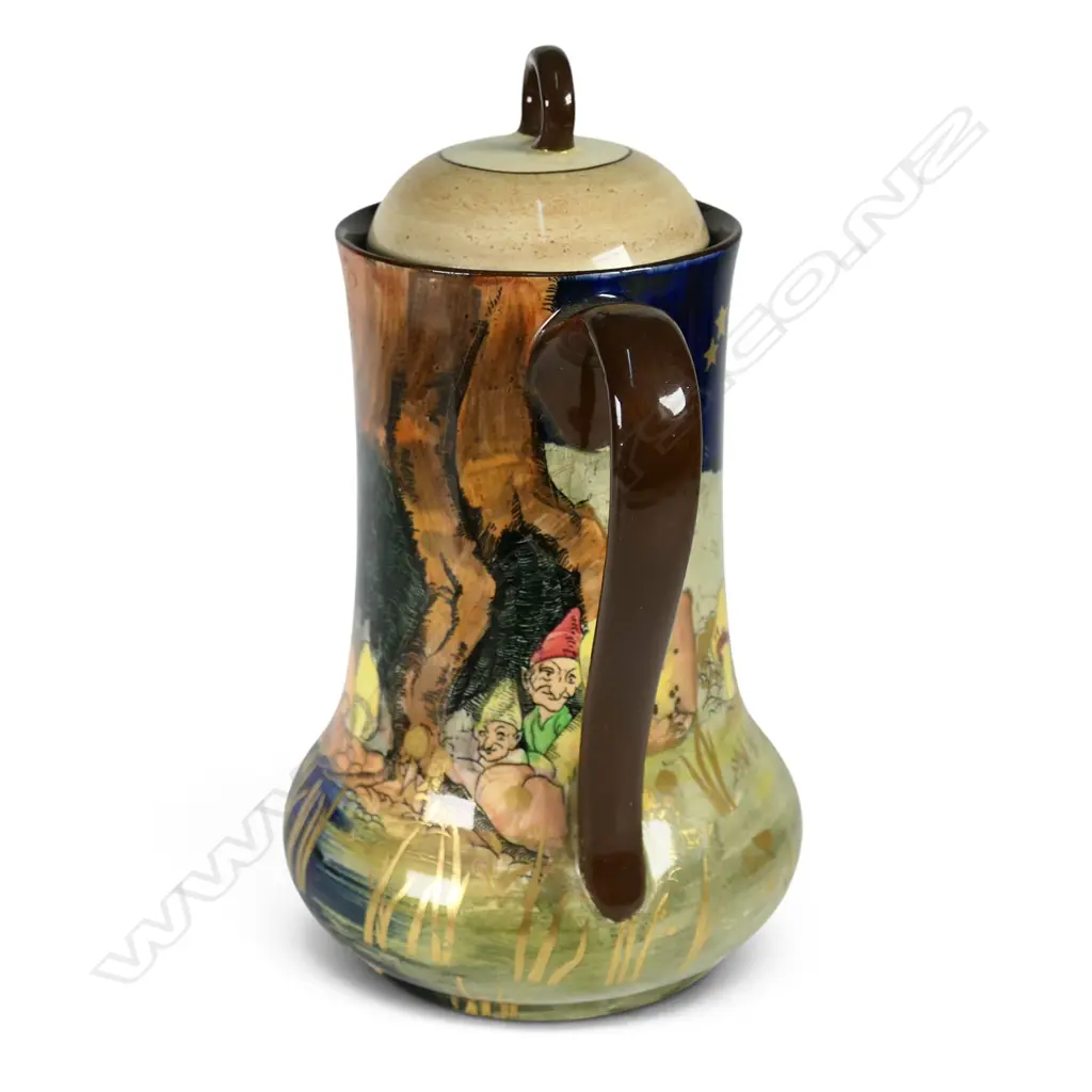 A Royal Doulton Gnomes coffee pot, Image 1++