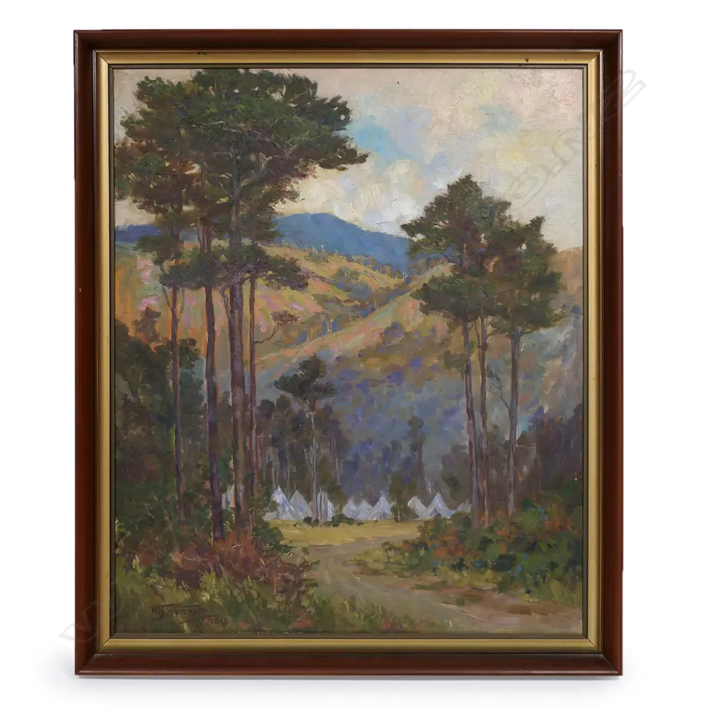 William Simon Wauchop (1889-1971) 'Heretaunga Soldiers Camp', Image 1++