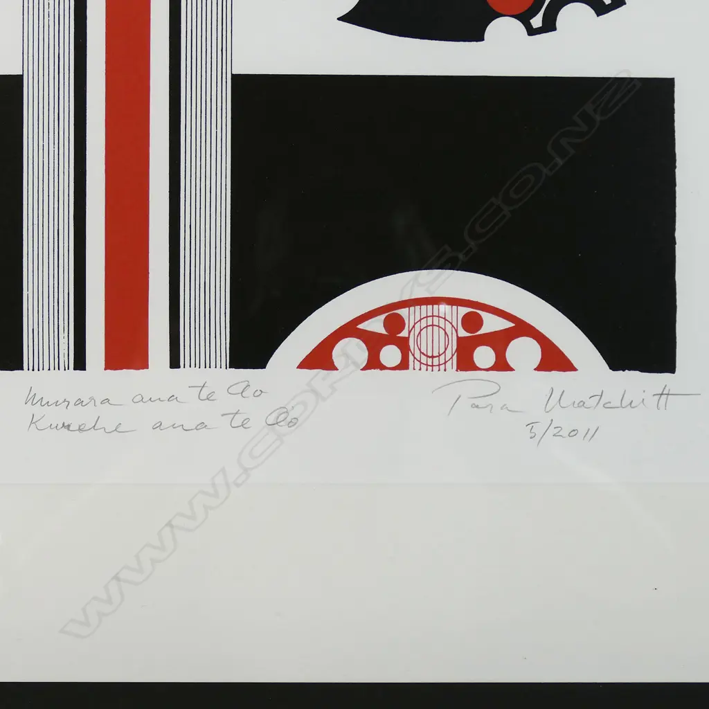 Para Matchitt (1933-2021) 'Murara ana te Ao, Kure he ana Te Ao', Image 1++
