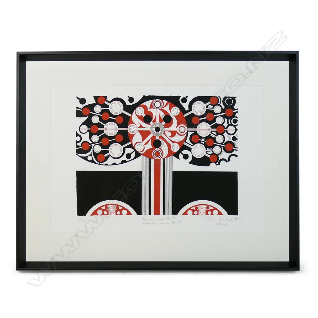 Para Matchitt (1933-2021) 'Murara ana te Ao, Kure he ana Te Ao', Image 1++