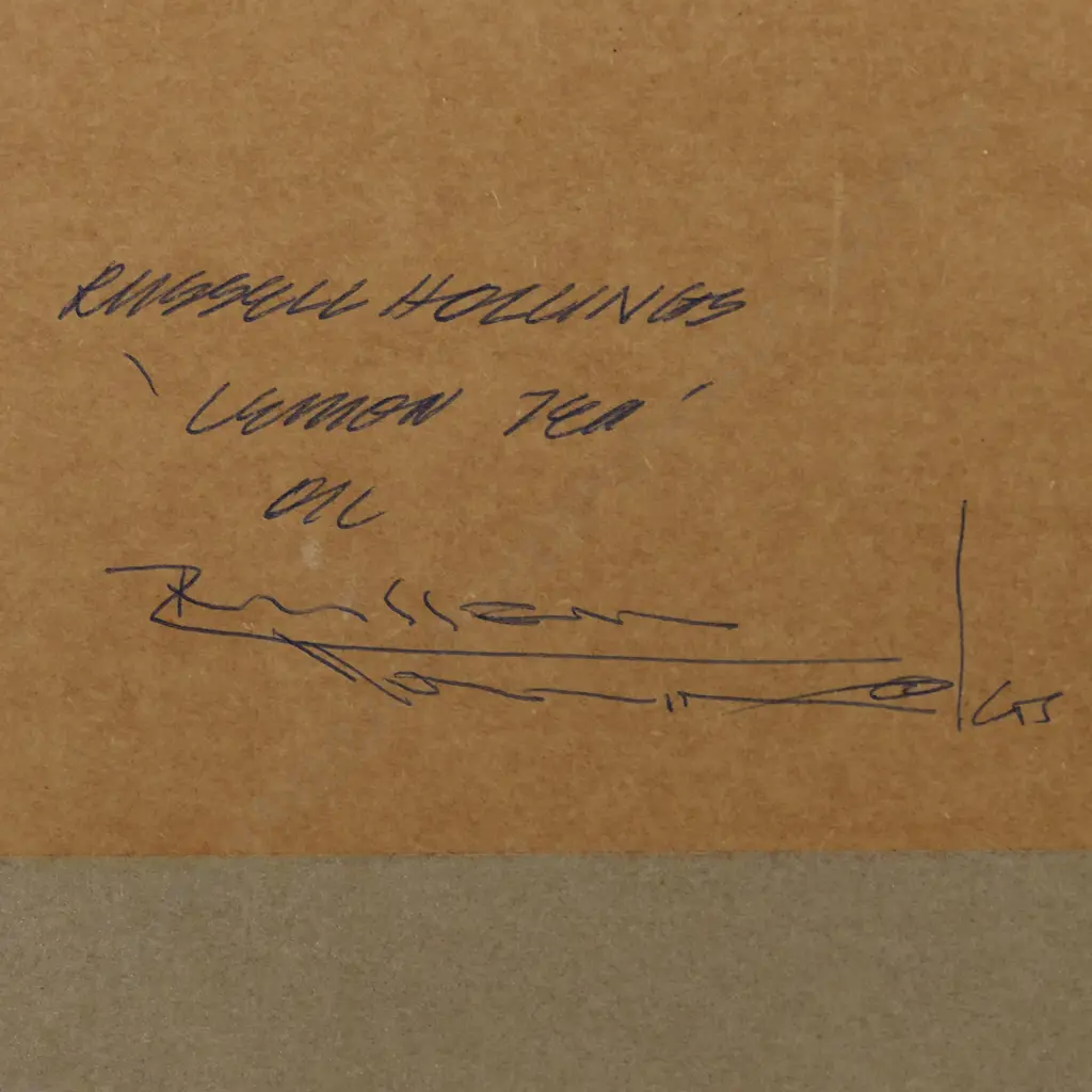 Russell Hollings 'Lemon Tea', Image 1++