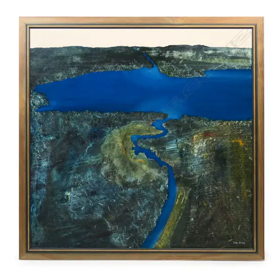 John Papas (NZ 1942-) 'Strata Painting',