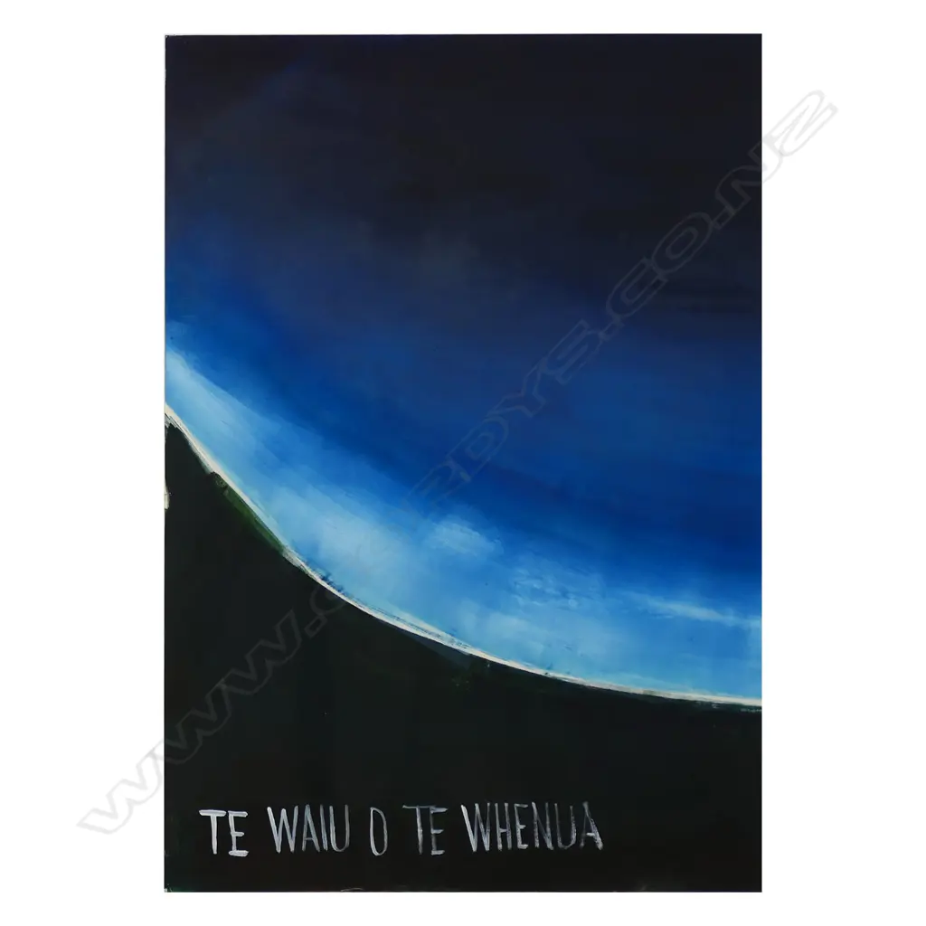 Sir Haare Williams (NZ 1940-) 'Te waiu o te whenua' Image 1++