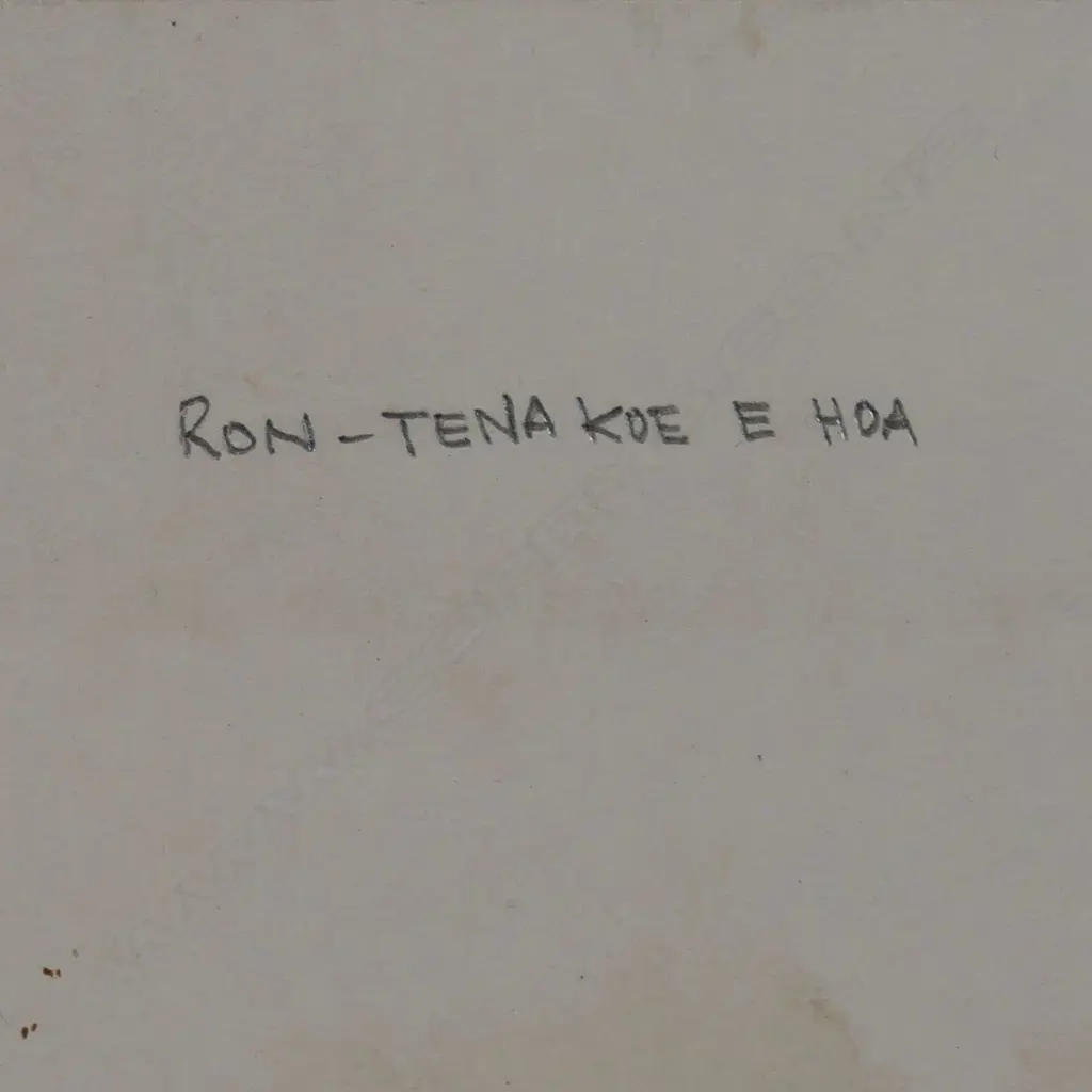 Sir Haare Williams (NZ 1940-) 'Te waiu o te whenua' Image 1++