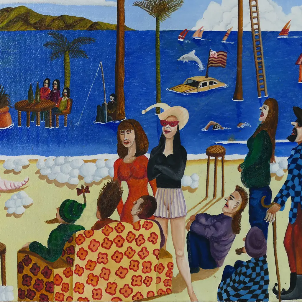 Michael Morgan (NZ 1952-2024) 'The Courts in Session', Image 1++