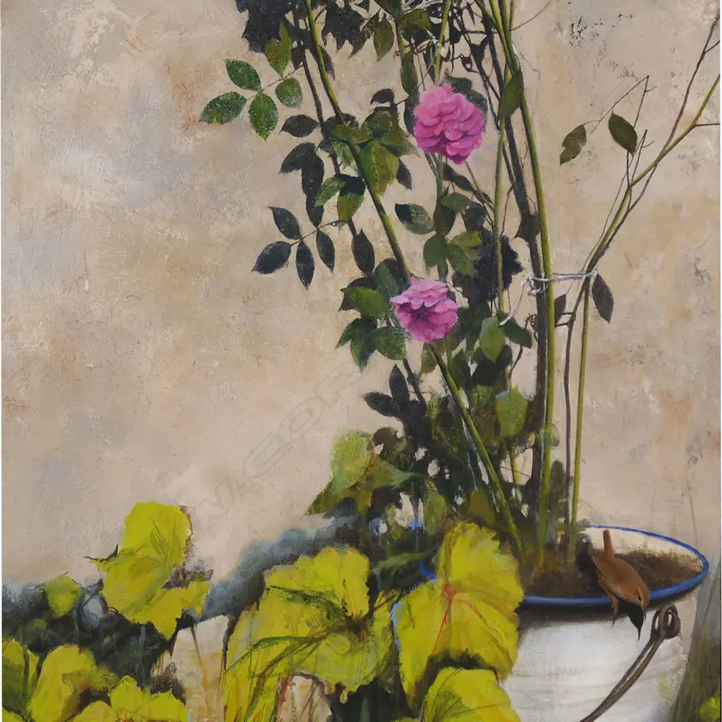 Andrea Mazzoli (Italy 20thC) 'Rose di Toscana', Image 1++