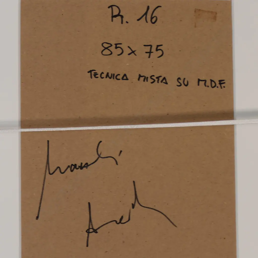 Andrea Mazzoli (Italy 20th Century), 'Vecchio torchio d'uva, Image 1++