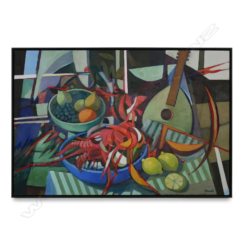 Paolo Canetti (Italy/NZ 1940-) 'Tavolo con aragosta’, Image 1++