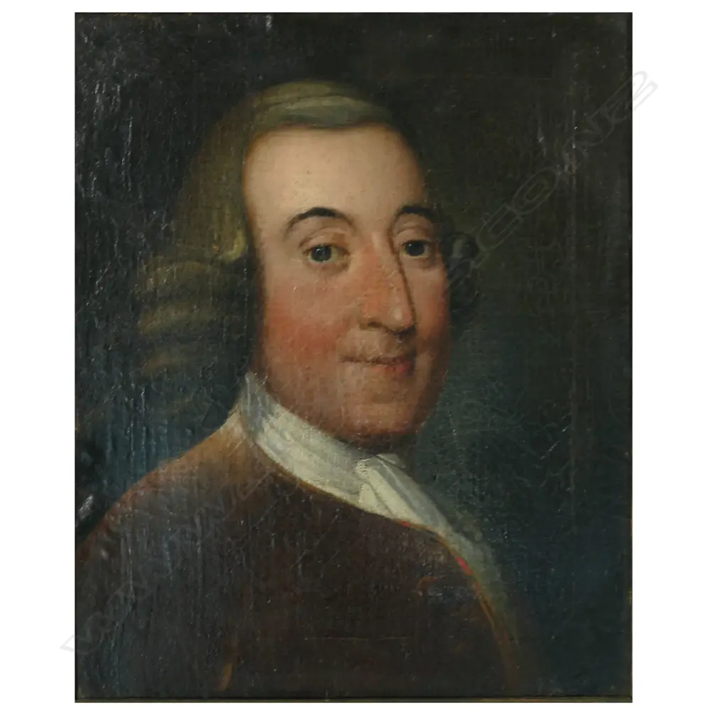 18th C. British school - Pair of portrait paintings (sitters unknown), Image 1++