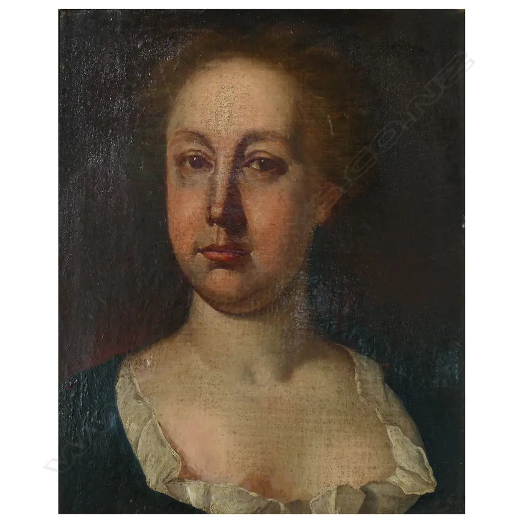 18th C. British school - Pair of portrait paintings (sitters unknown), Image 1++