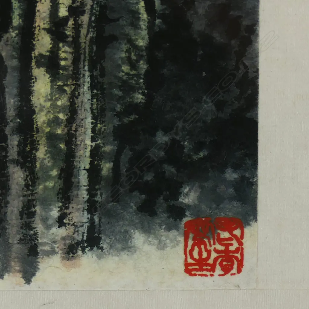 Li Keran 'Goethe's Writing Cabin' (1957), Image 1++