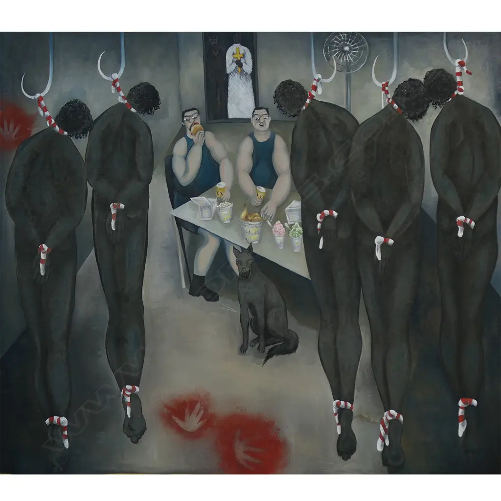 Margot Hutcheson (UK/Aus/Spain 1952-) 'Celebration Of A Nation', Image 1++