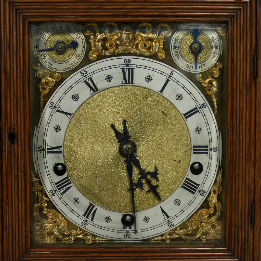 A 19thC bracket clock, Image 1++
