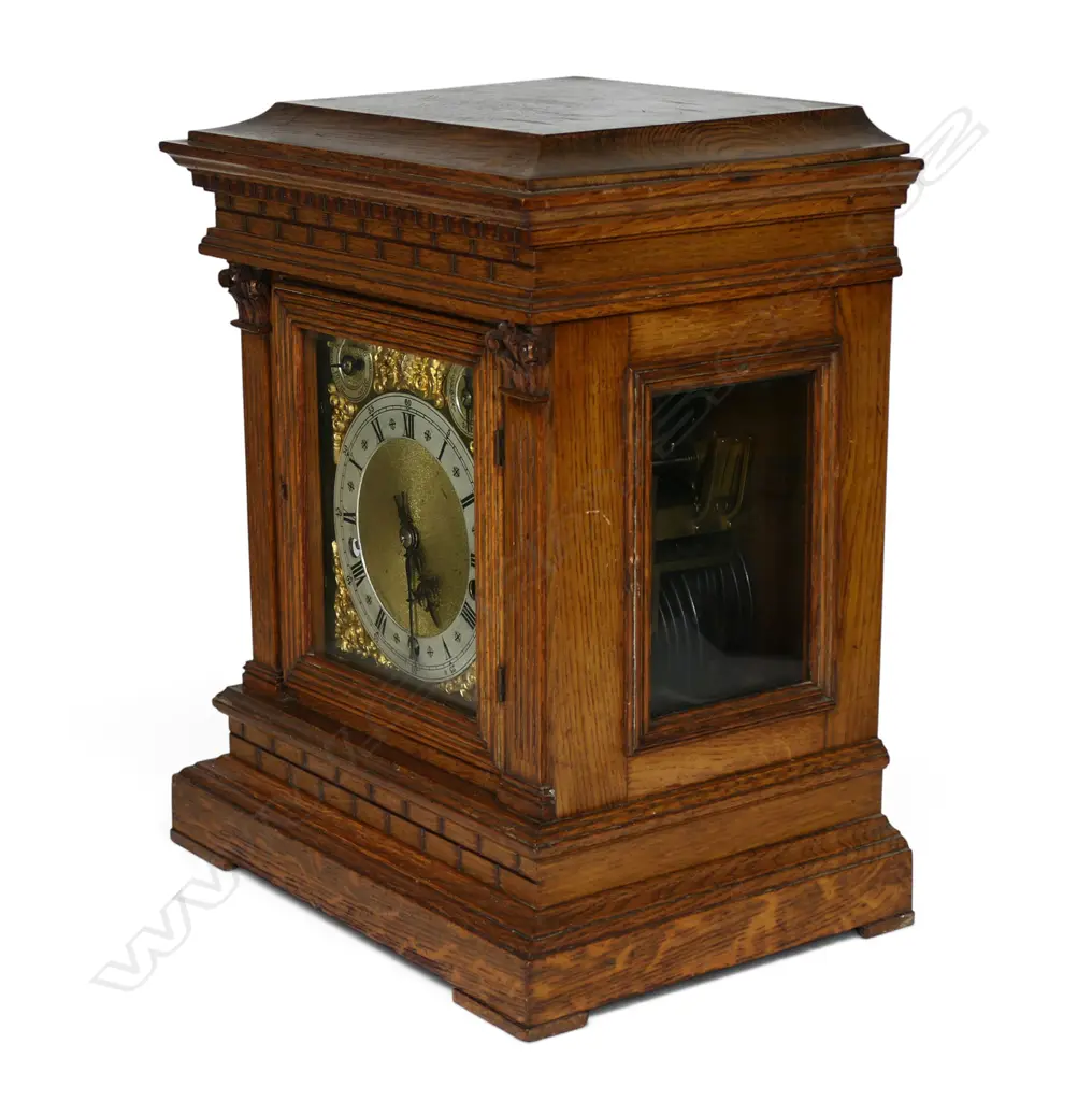 A 19thC bracket clock, Image 1++