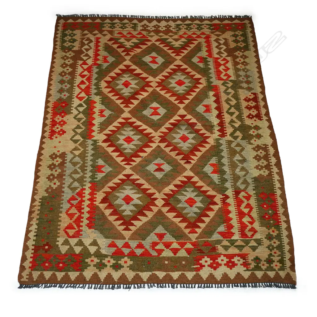 A handwoven kilim rug, Image 1++