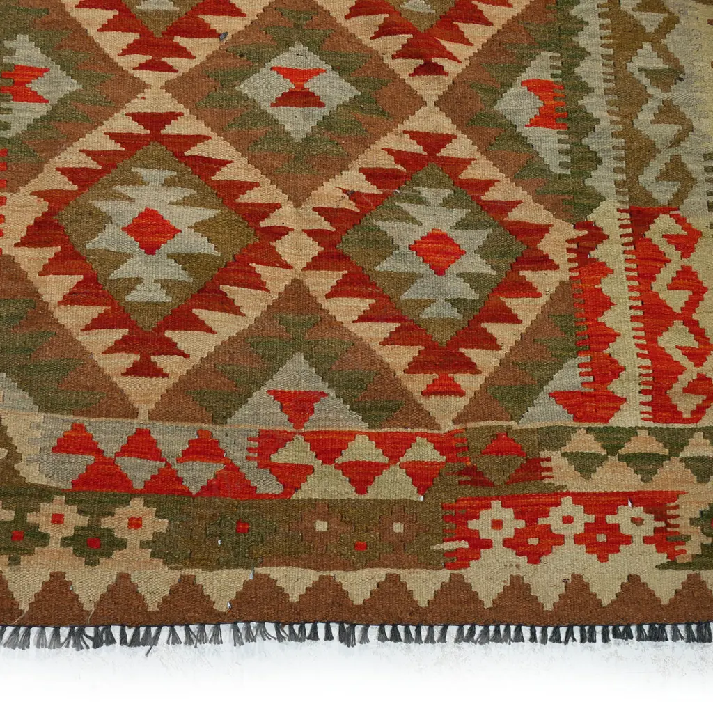 A handwoven kilim rug, Image 1++