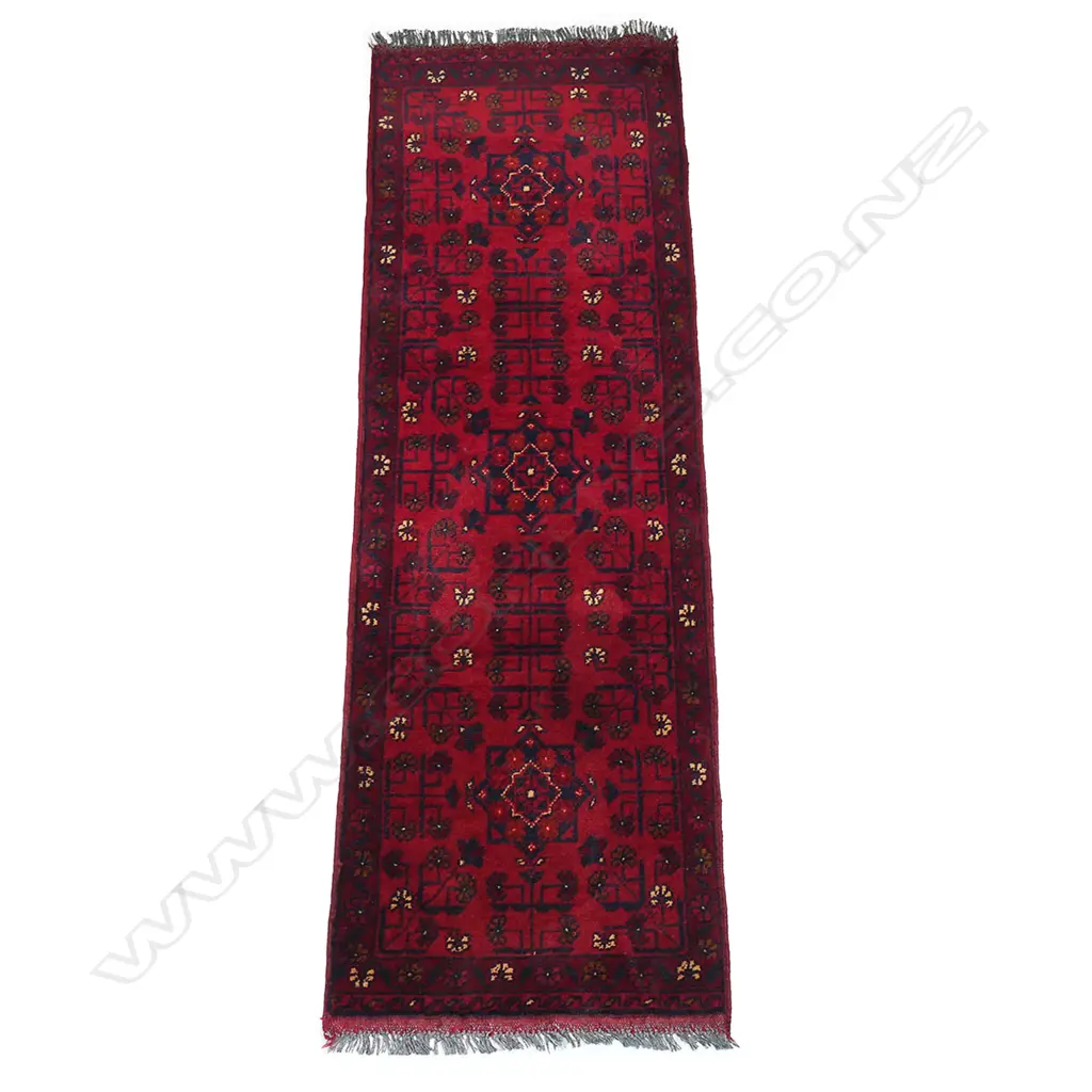 A small hand knotted Andkhoy runner, Image 1++