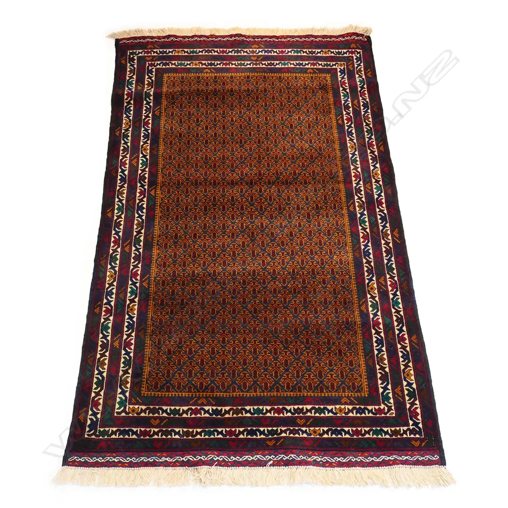 A hand knotted Baluch rug, Image 1++