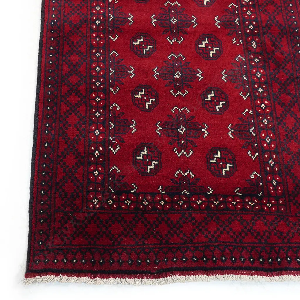 A hand knotted Turkman runner, Image 1++