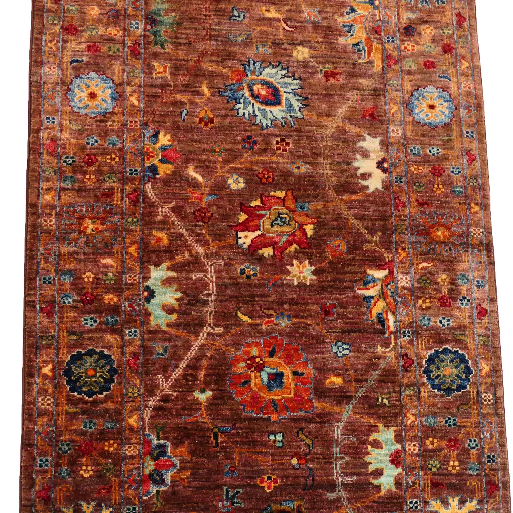 A good hand knotted Chobi runner, Image 1++