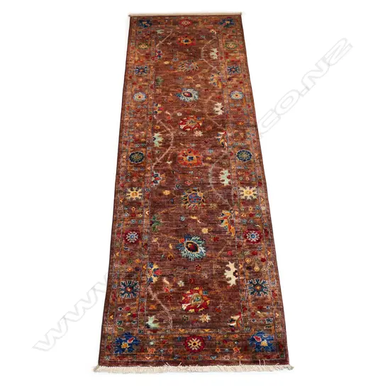 A good hand knotted Chobi runner,