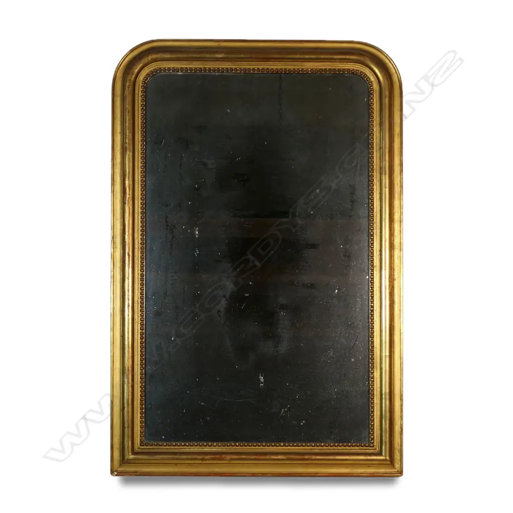 A large 19thC over mantel mirror, Image 1++